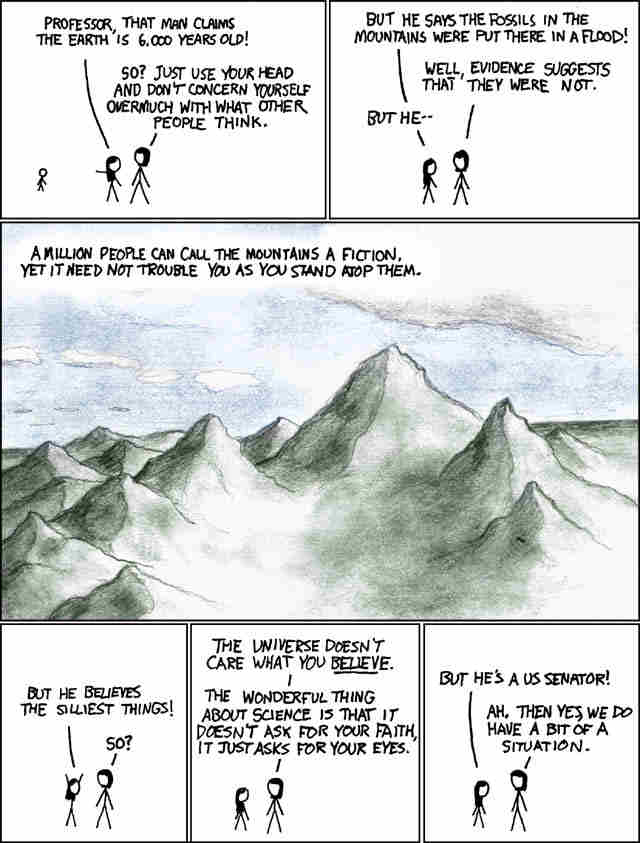 XKCD cartoon